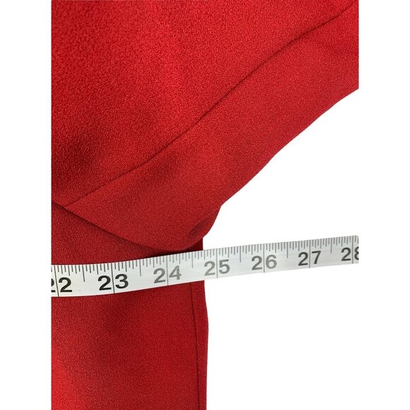 Tahari Arthur S. Levine Women's Ruby Red Jacket & Skirt Suit Set - Picture 7 of 12